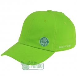 Boné Palmeiras Patch Bordado Supercap Verde Vibe
