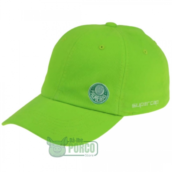 Boné Palmeiras Patch Bordado Supercap Verde Vibe