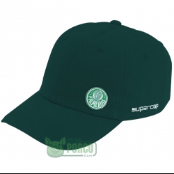 Boné Palmeiras Patch Bordado Supercap Verde Feel