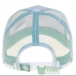 Boné Palmeiras Trucker Silk Branco