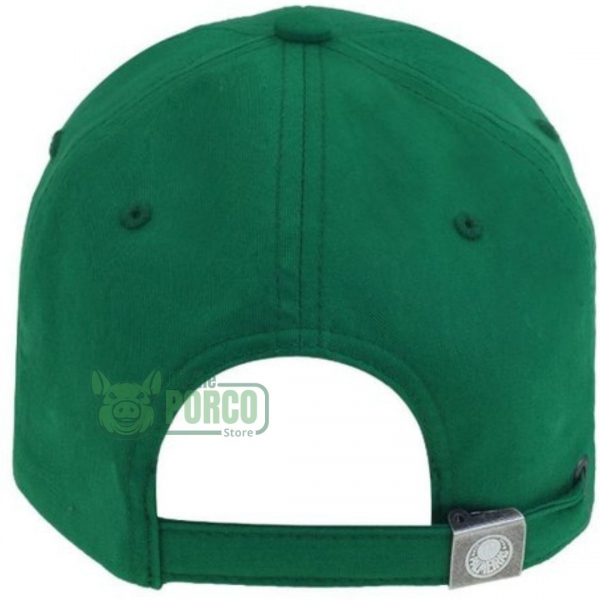 Boné Palmeiras Aba Curva Símbolo Bordado Oficial - Verde