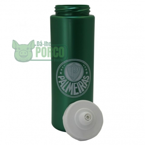 Squeeze Plástico 800ml Bico Automático - Palmeiras