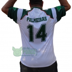 Camisa Palmeiras Futebol Americano Masculina - Branco