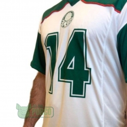 Camisa Palmeiras Futebol Americano Masculina - Branco