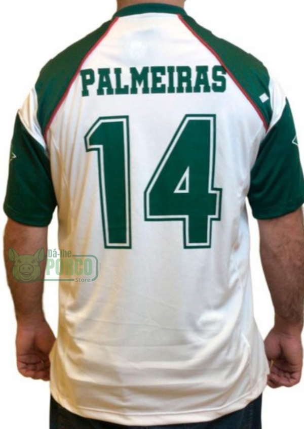 Camisa Palmeiras Futebol Americano Masculina - Branco
