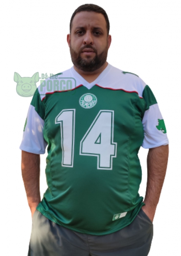 Camisa Palmeiras Futebol Americano Masculina - Verde