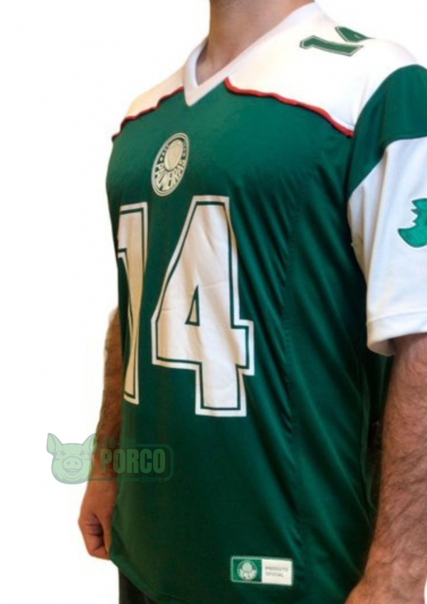 Camisa Palmeiras Futebol Americano Masculina - Verde