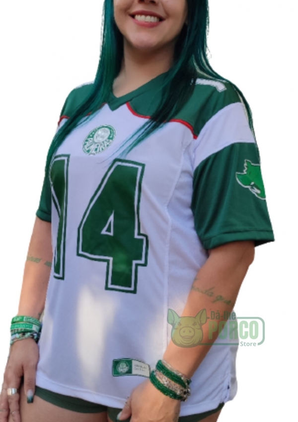 Camisa Palmeiras Futebol Americano - Branco