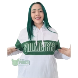 Moletom Palmeiras Winner Branco