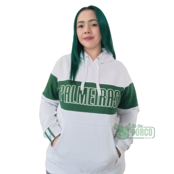 Moletom Palmeiras Winner Branco