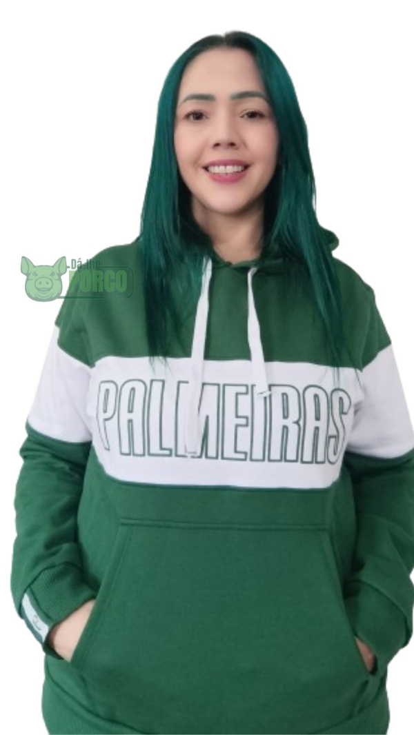 Moletom Palmeiras Winner Verde Escuro
