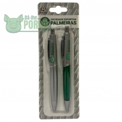 Conjunto Caneta e Lapiseira Palmeiras