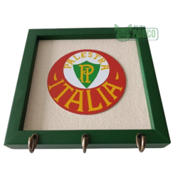 Porta Chaves Palmeiras Palestra Itália 22x22cm