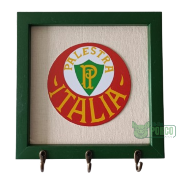 Porta Chaves Palmeiras Palestra Itália 22x22cm
