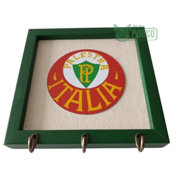 Porta Chaves Palmeiras Palestra Itália 22x22cm