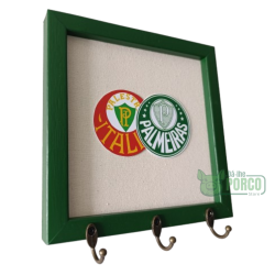 Porta Chaves Palmeiras Campeonissímo 22x22cm