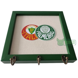 Porta Chaves Palmeiras Campeonissímo 22x22cm