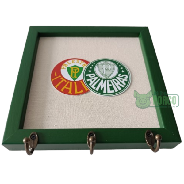 Porta Chaves Palmeiras Campeonissímo 22x22cm