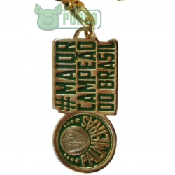 Chaveiro Ouro #MAIORCAMPEÃO Palmeiras