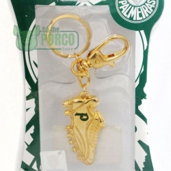 Chaveiro Chuteira Ouro Palmeiras