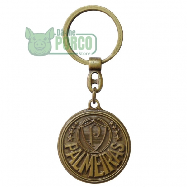 Chaveiro Dourado Ouro Velho Palmeiras