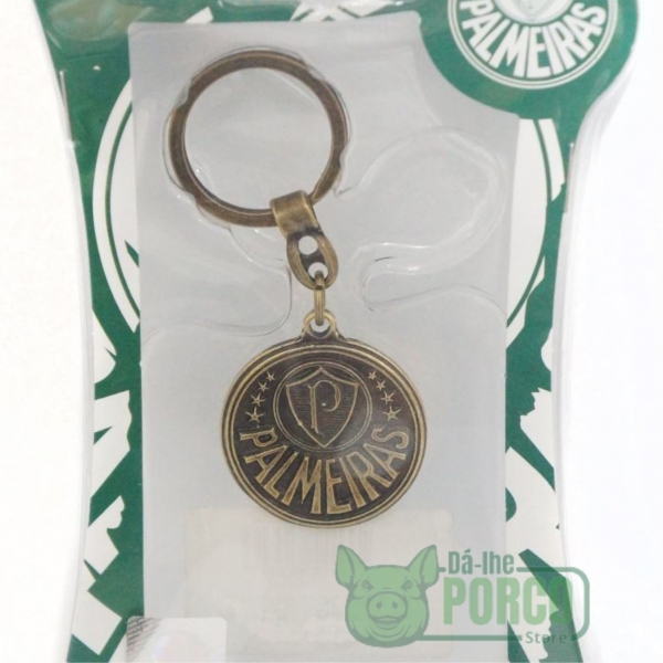 Chaveiro Dourado Ouro Velho Palmeiras