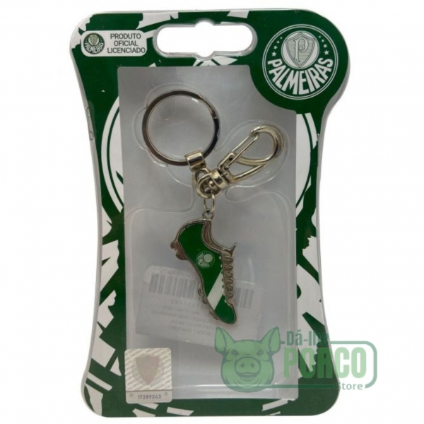 Chaveiro Chuteira Resinada Palmeiras