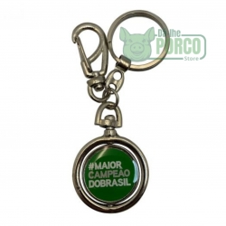 Chaveiro Redondo Giratório Palmeiras