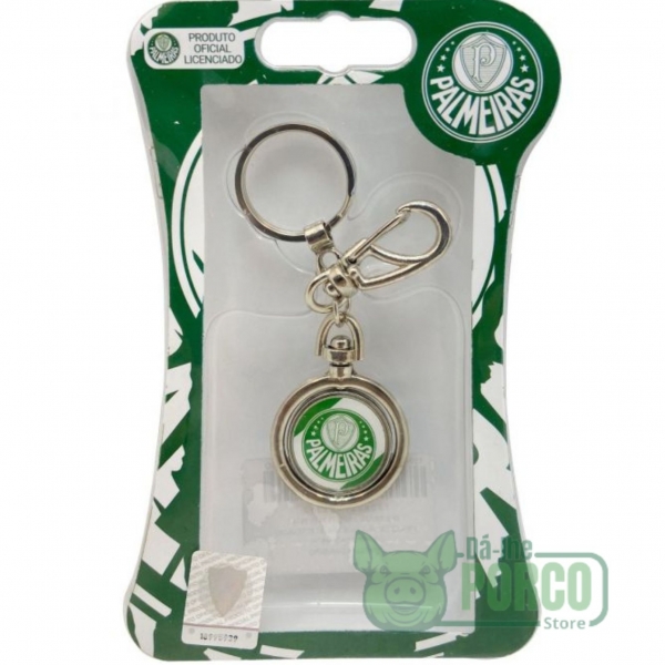 Chaveiro Redondo Giratório Palmeiras