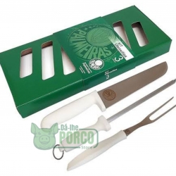 Kit Utensílios 3 Peças Palmeiras