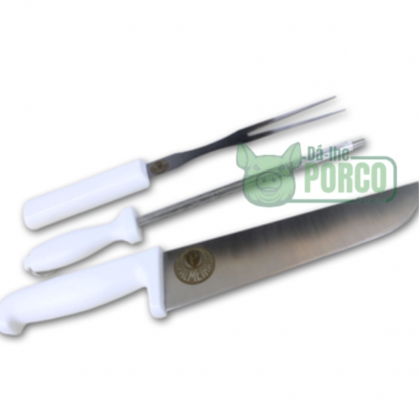 Kit Utensílios 3 Peças Palmeiras