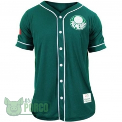 Camisa Baseball Unissex Verde Palmeiras
