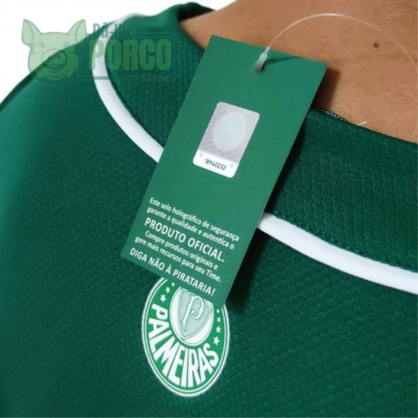 Camisa Baseball Unissex Verde Palmeiras