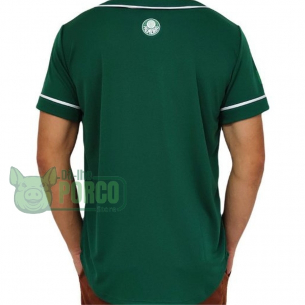 Camisa Baseball Unissex Verde Palmeiras