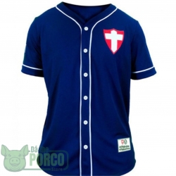 Camisa Baseball Unissex Azul Palmeiras