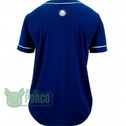Camisa Baseball Unissex Azul Palmeiras