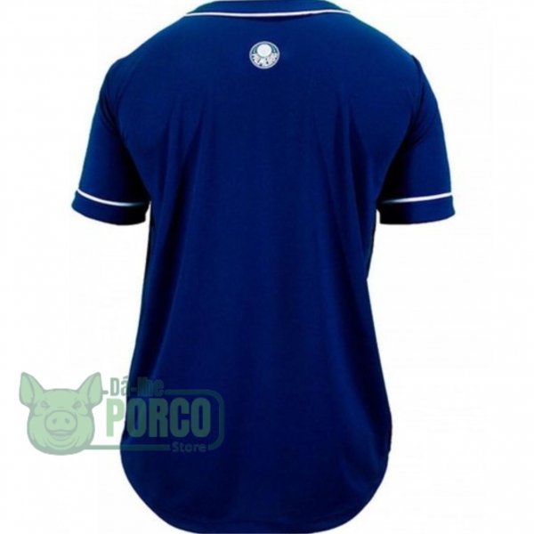 Camisa Baseball Unissex Azul Palmeiras