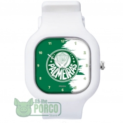 Relógio Troca Pulseira Palmeiras Rajado